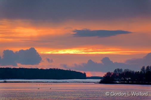 Saint Lawrence Sunset_12246.jpg - Photographed at Morrisburg, Ontario, Canada.